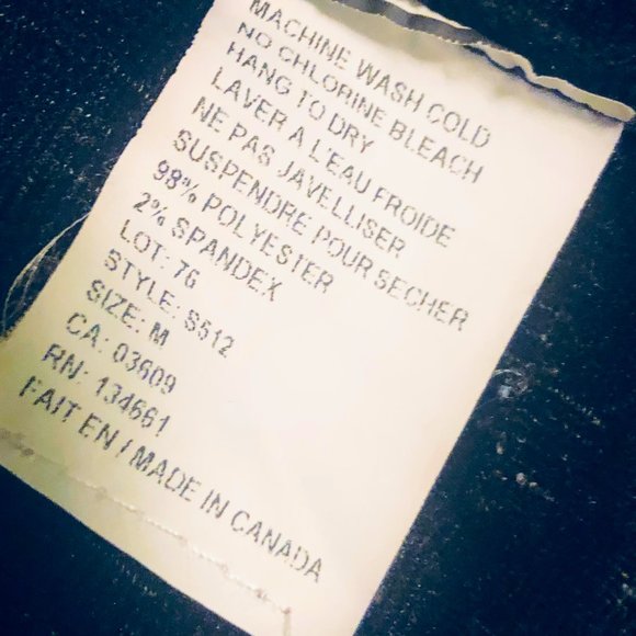 MCM Maternity Pregnancy Short Sleeve Blouse Excellent Cond Made in Canada Size M - Picture 7 of 8